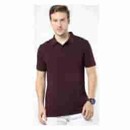 Van Heusen Maroon T-Shirt - Bold and Comfortable