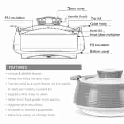 Milton Venice 2000ml Casserole