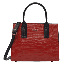 Lavie Women's Glossy Croc Shelly Satchel