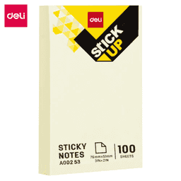 Deli Sticky Notes 100 Sheets 2''X3''