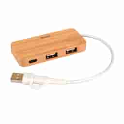 Wangari Cedar Multi-Charging USB Hub