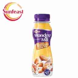 Wonderz Milk Kesar Badam Nut Shakes - 200ml