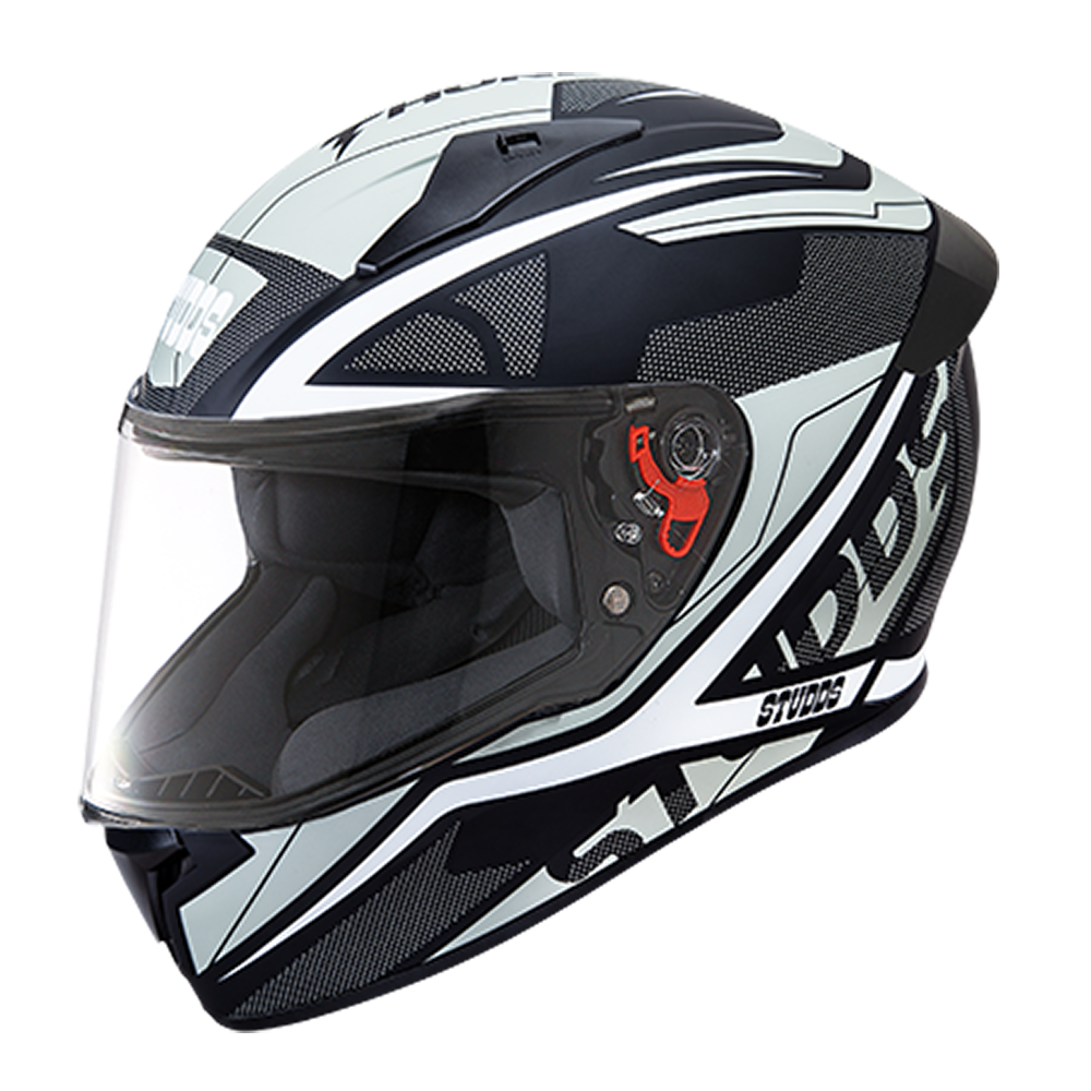 Studds Thunder D4 With Clear Visor Matt Black N6 L Helmet