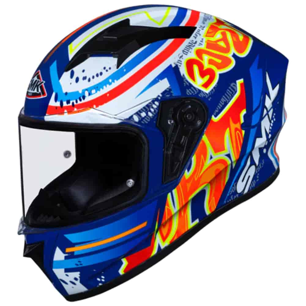 SMK STELLAR SPORTS HELMET GRAPHICS GL537 XL PF HELMET