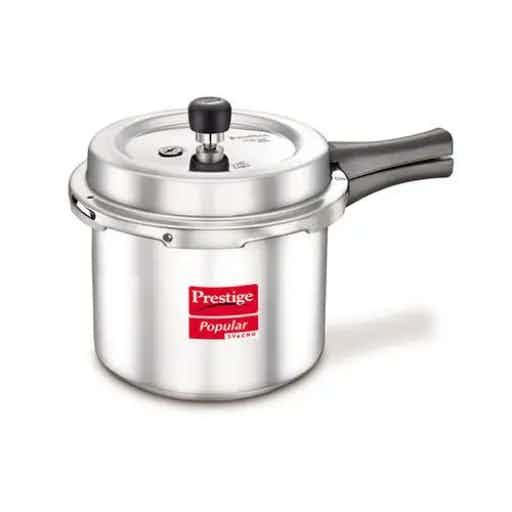 Prestige 10163 Popular Svachh Pressure Cooker (Tall) 2.0 Ltr