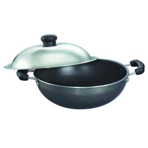 Prestige 30719 Round Base Kadai 200 mm With Ss Lid