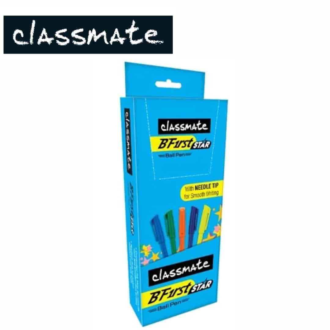 Classmate B First Star Ball Pen Blue(Pack Of 5)