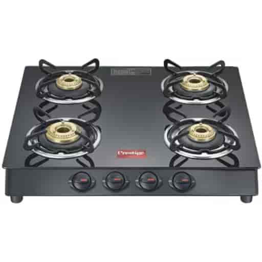 Prestige 40355 Marvel Plus Glass Top GTM 04 Gas Stove (4 Burners)