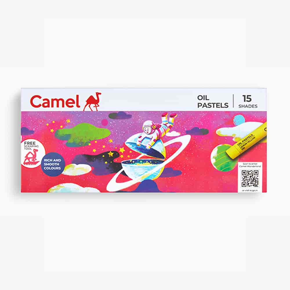 Camel Student Oil Pastels 15 Shades