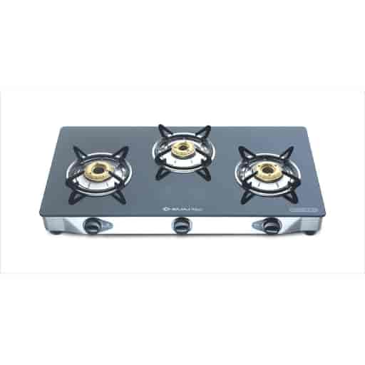 Bajaj CGX3 SS Glass Gas Stove