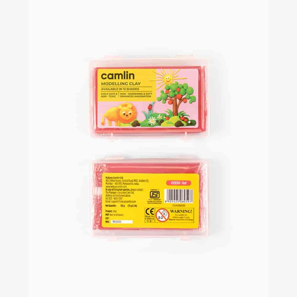 Camlin Modelling Clay 150 g Red