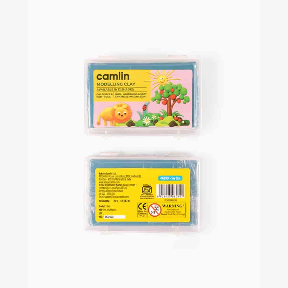 Camlin Modelling Clay 150 g Sky Blue