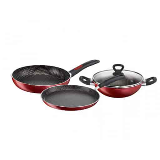 Tefal Simply Chef Set Ktf Rio Red