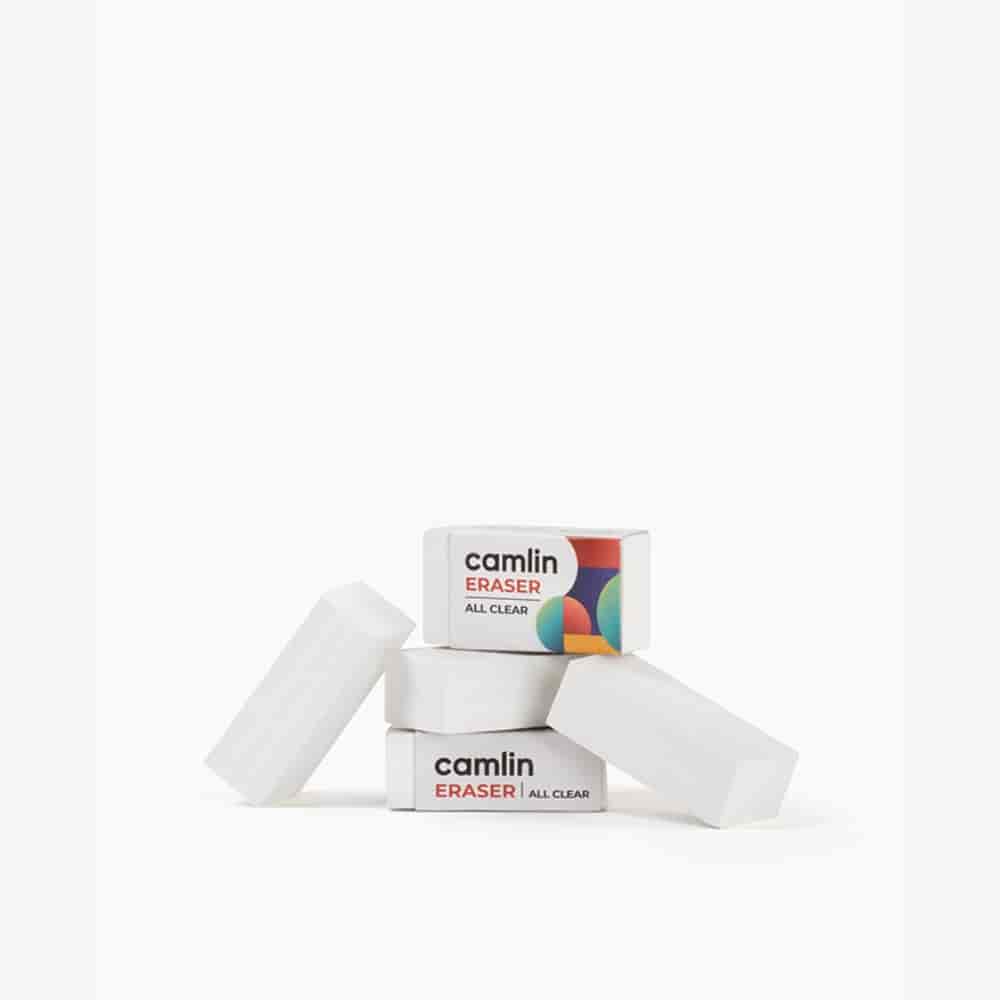 Camlin All Clear Erasers Pouch of 5