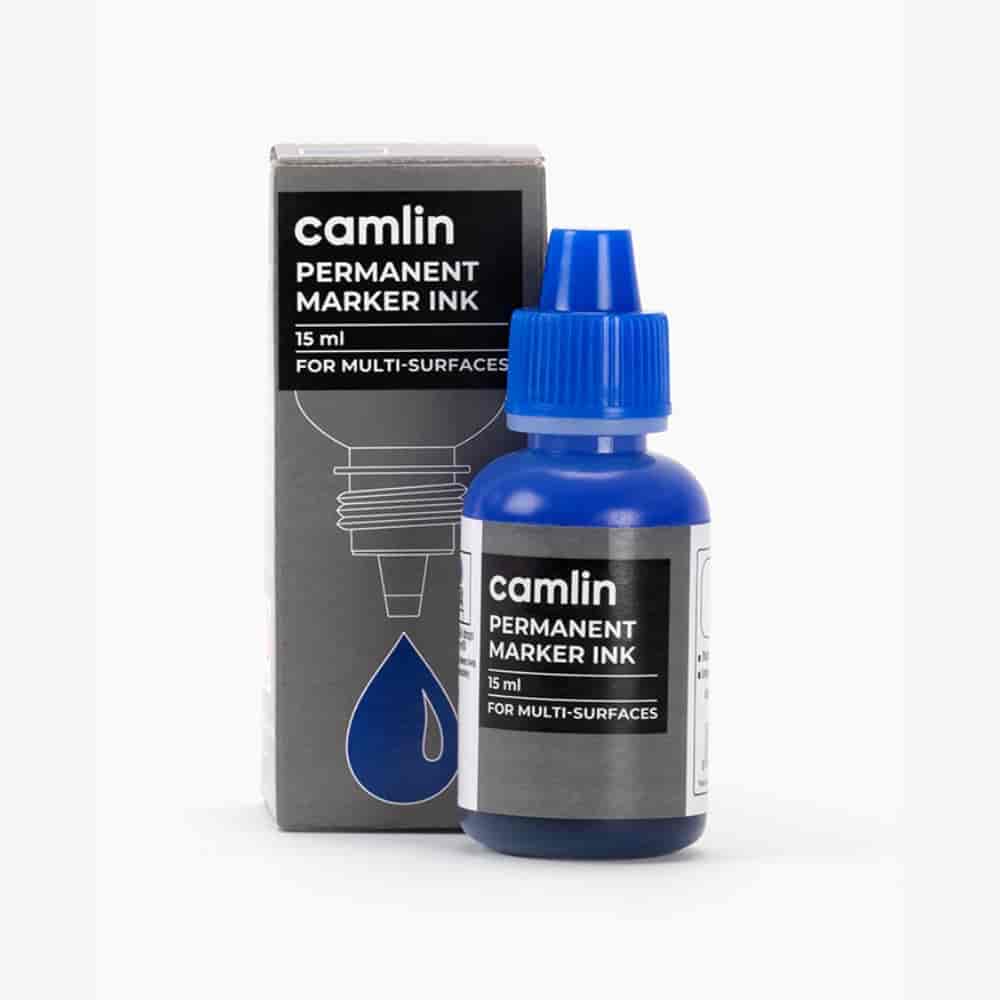 Camlin Permanent Marker Ink Blue 15 ml