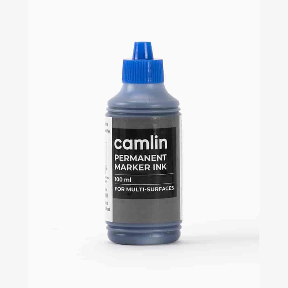 Camlin Permanent Marker Ink Blue 100 ml