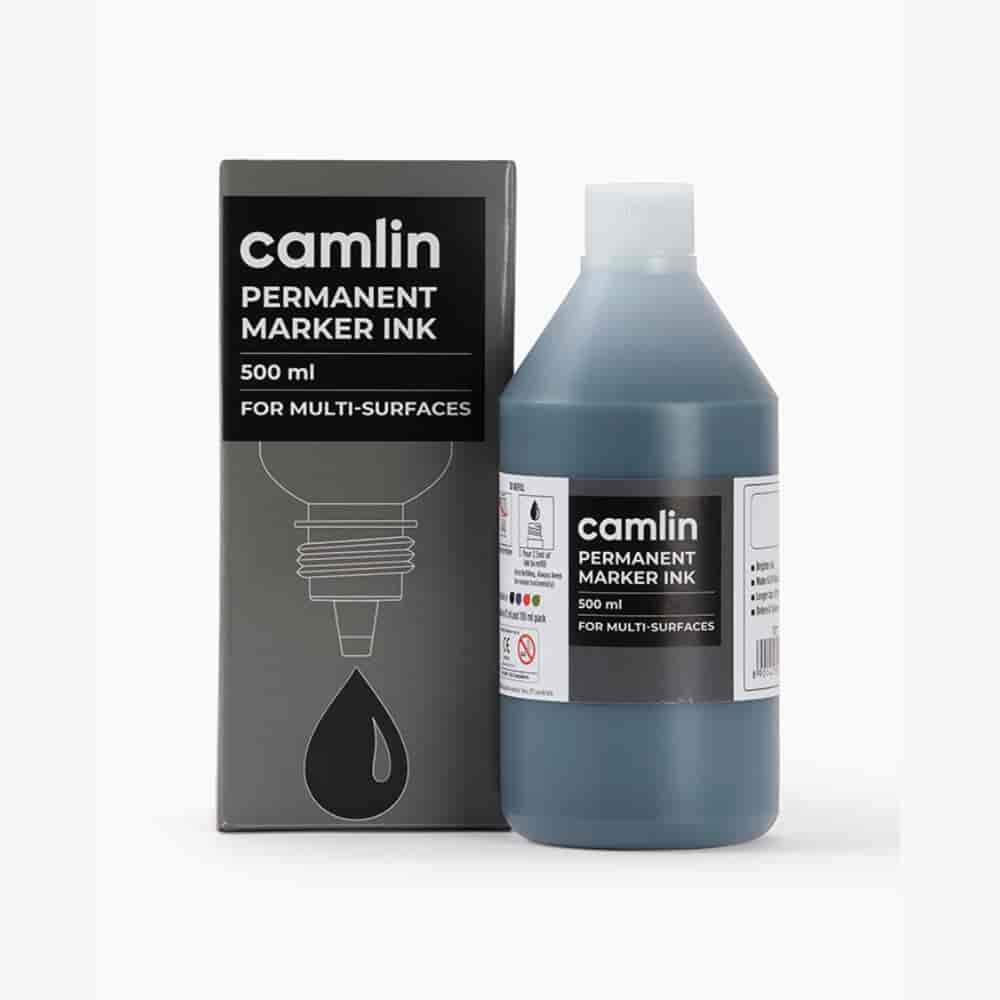 Camlin Permanent Marker Ink Green 500 ml