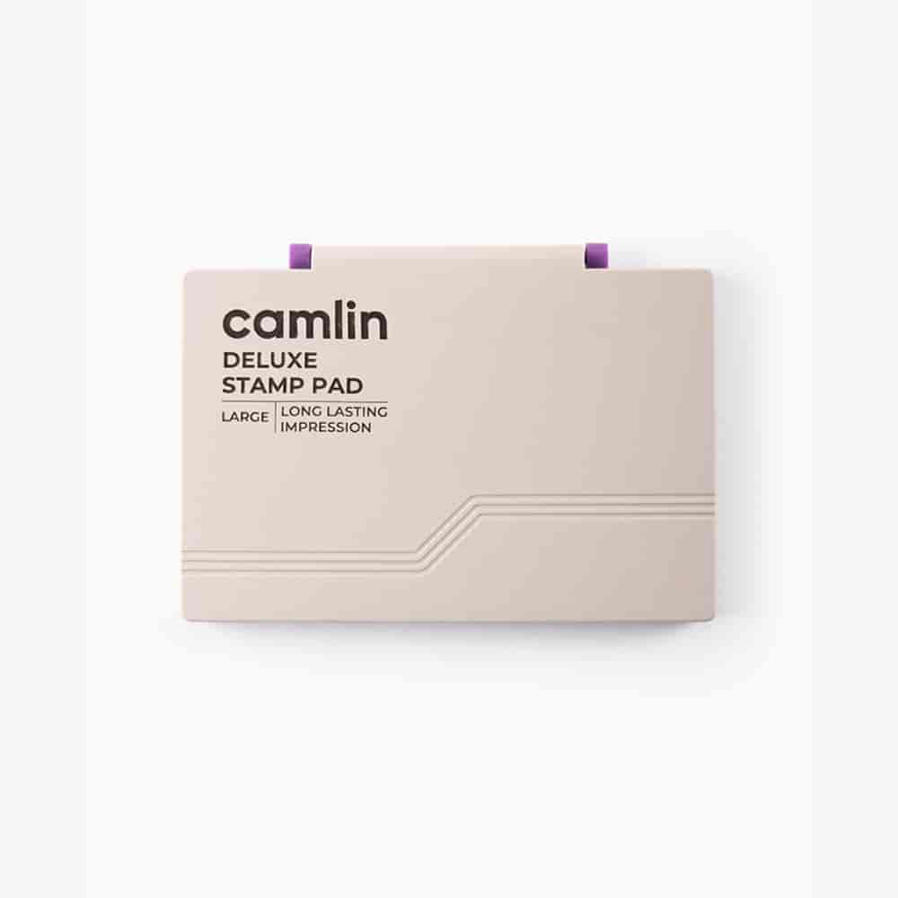 Camlin Deluxe  Large Stamp Pad Violet