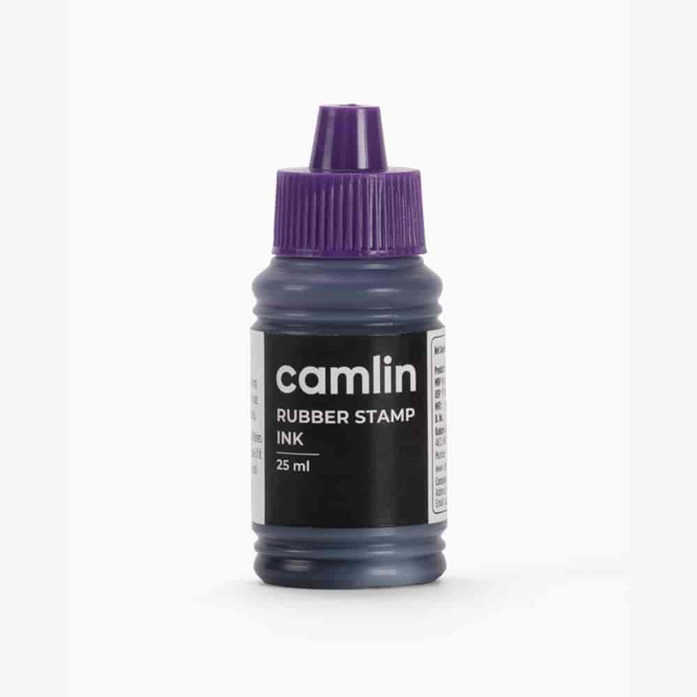 Camlin Rubber Stamp Ink Violet 25ml