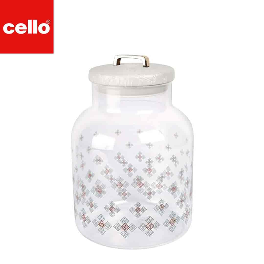 Cello Cookie Borosilicate Storage Jar 1600Ml