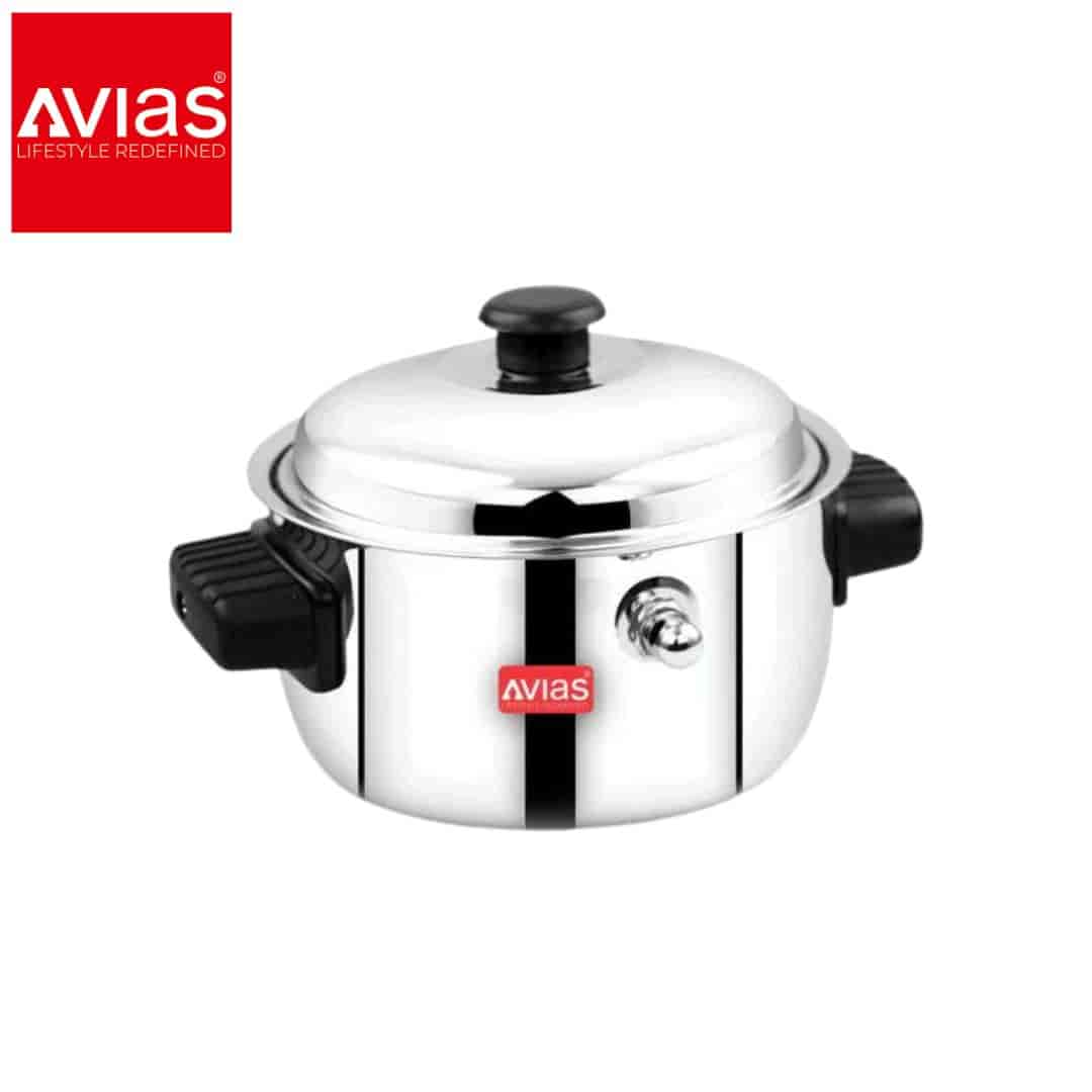 Avias Milk Boiler Belly Model 1000Ml � Stainless Steel