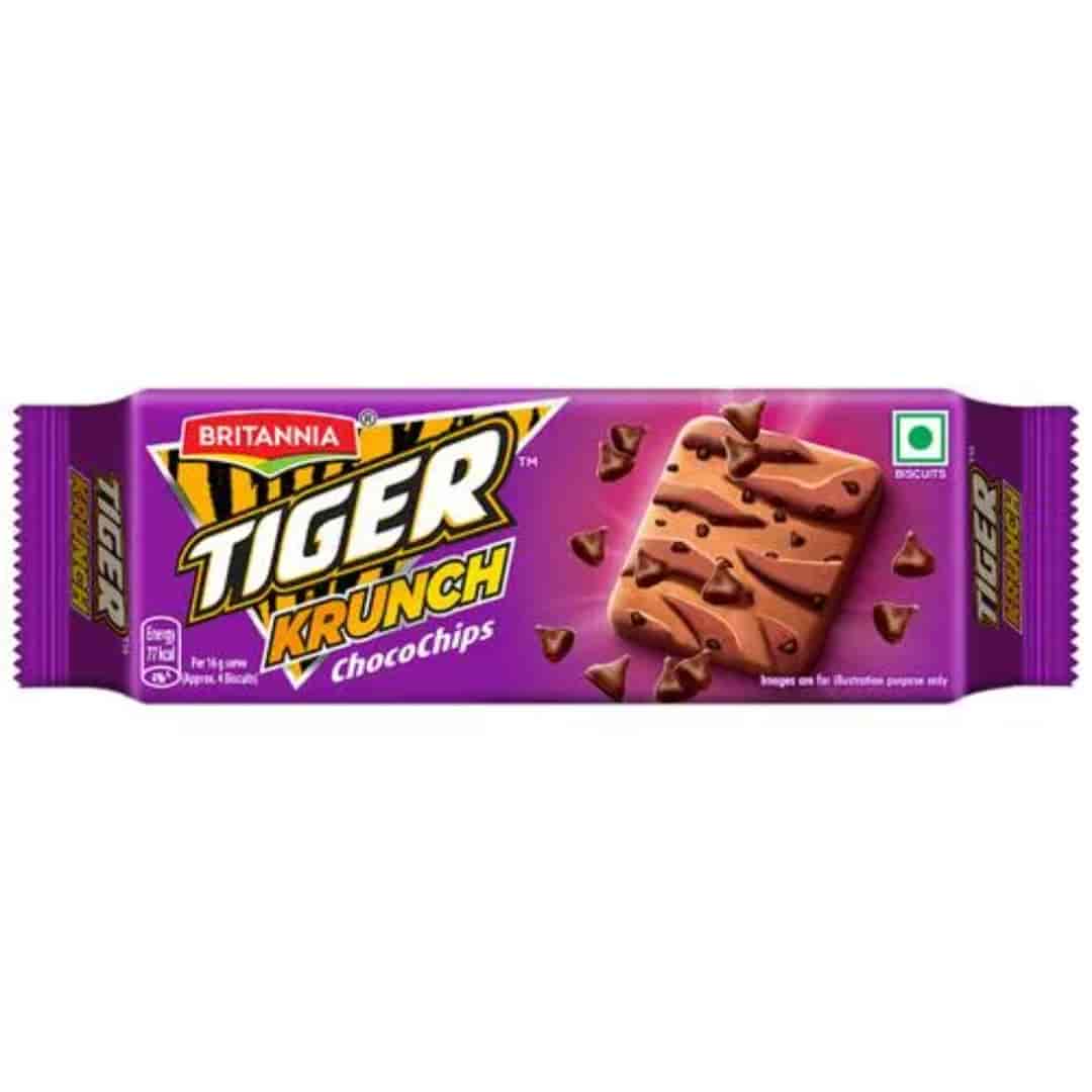 Britannia Tiger Krunch Choco Chips Biscuits 63 g