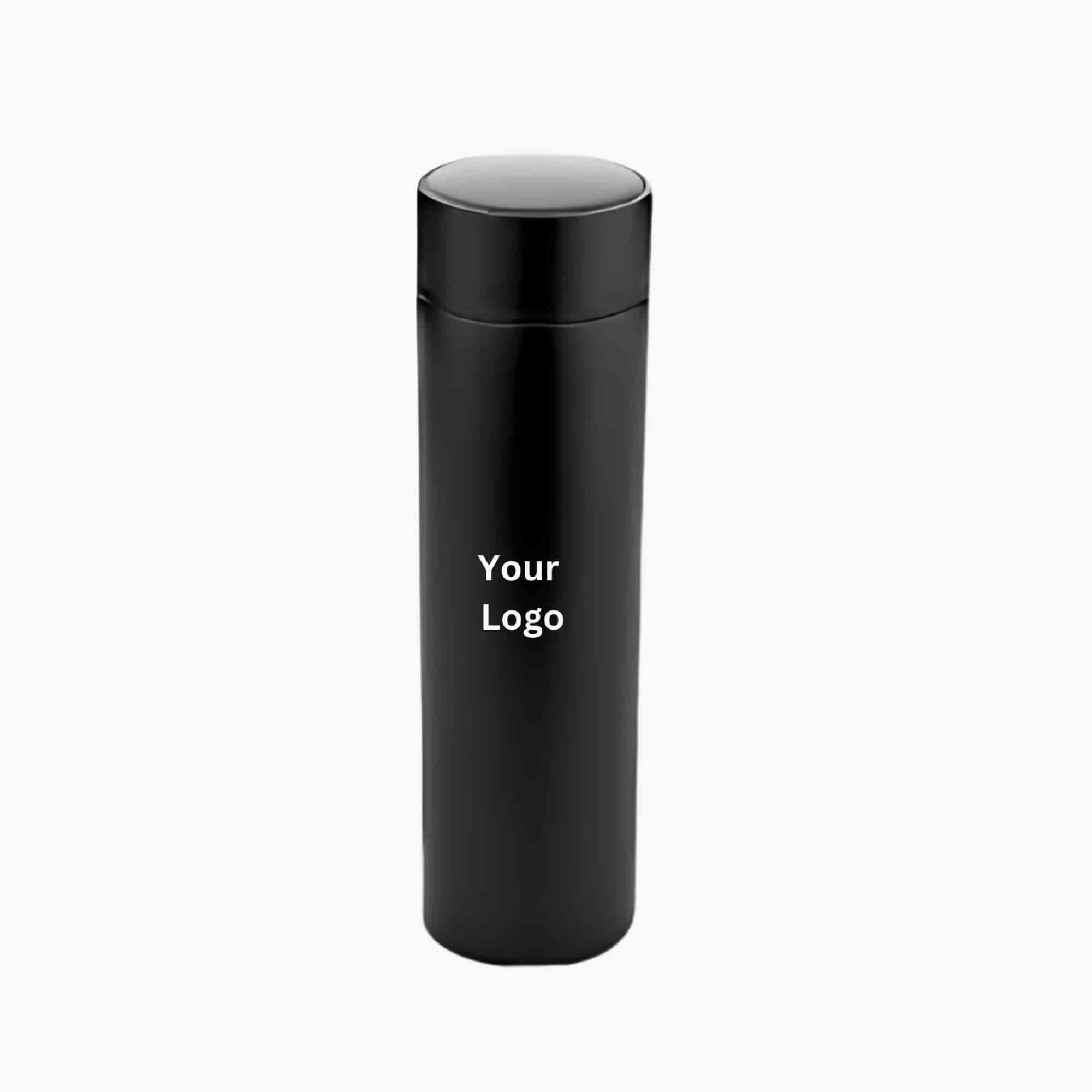 Sleek Black Thermo Bottle