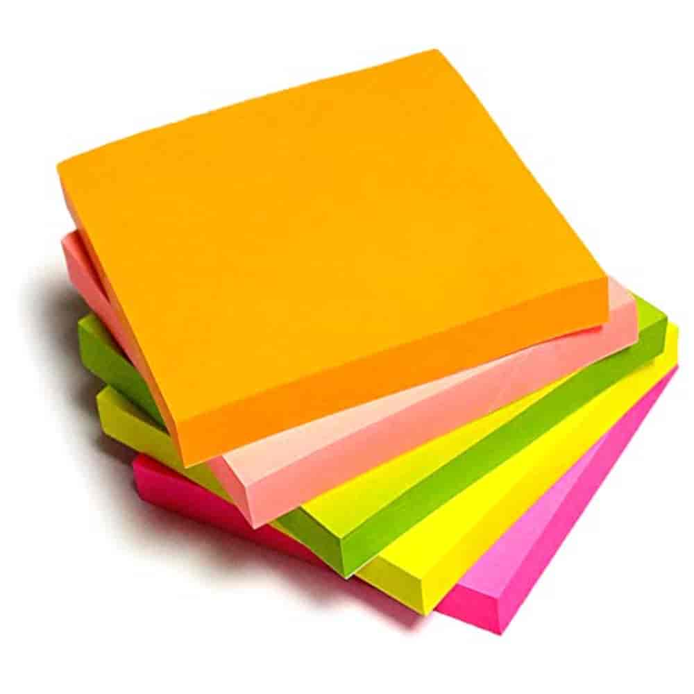 Bambalio Self Adhesive Notes 3" x 3" 100 Sheets