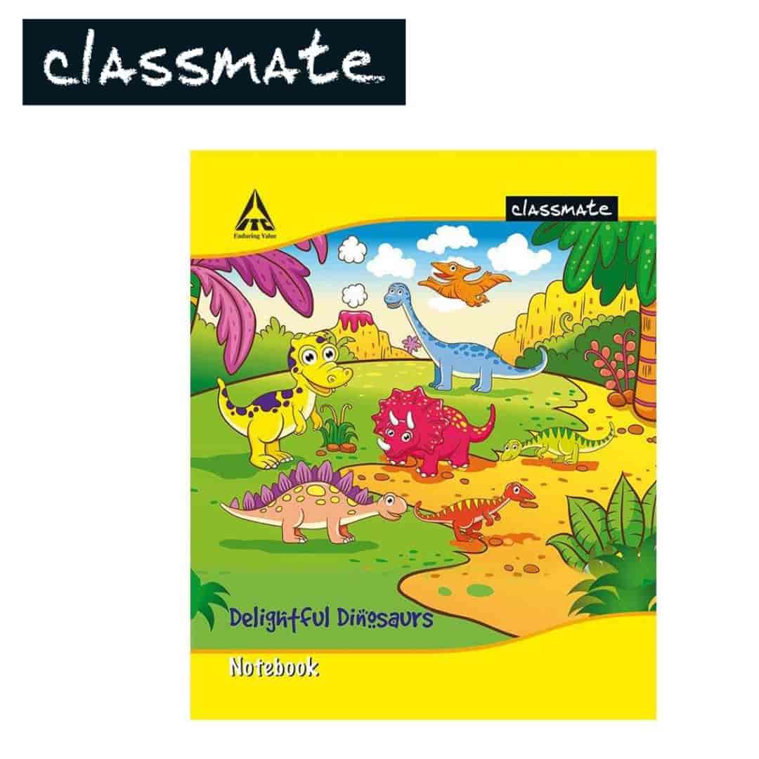 Classmate Soft Bounded Square-0.5" Note Book 128Pg (210X170mm)