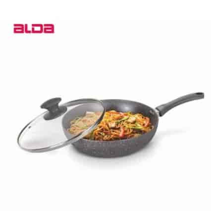 Alda Marbello Non-Stick Saute Pan 26Cm With Lid