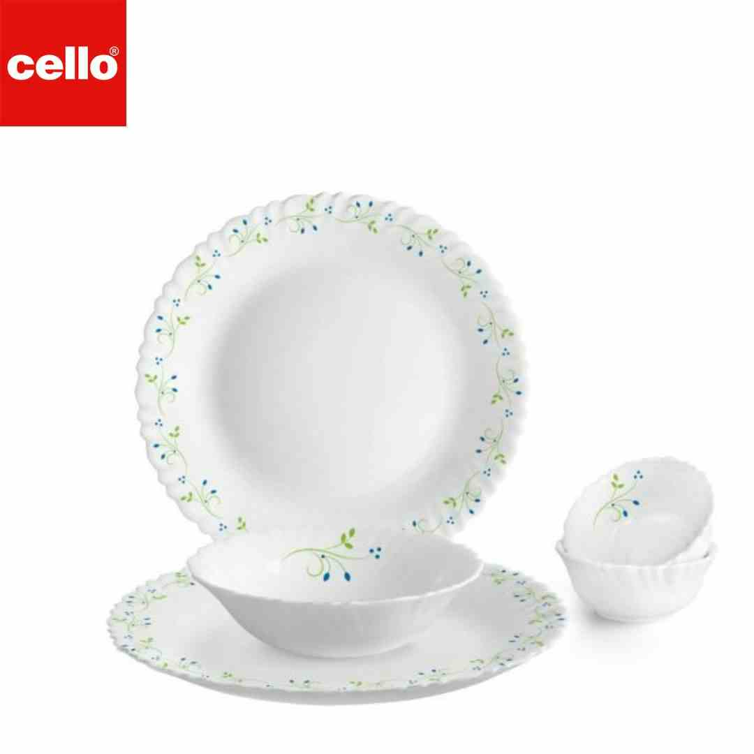 Cello Dazzle Dinner Set 5 Pcs - Tropical Lagon