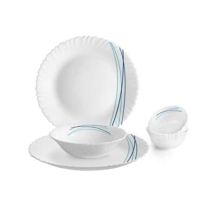 Cello Dazzle Dinner Set 5 Pcs - Cool Lines