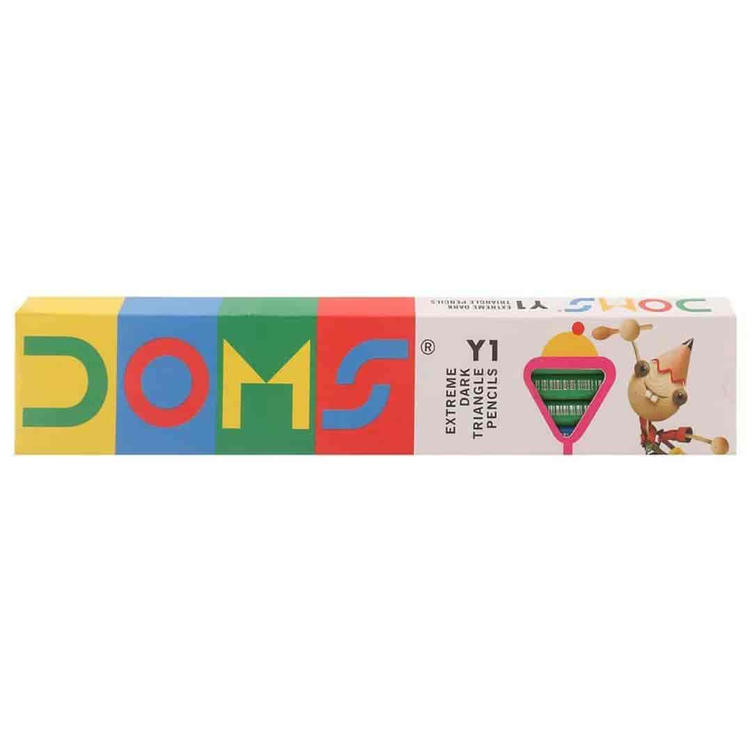 DOMS Multi Colour Pencil Y1 Pack Of 10