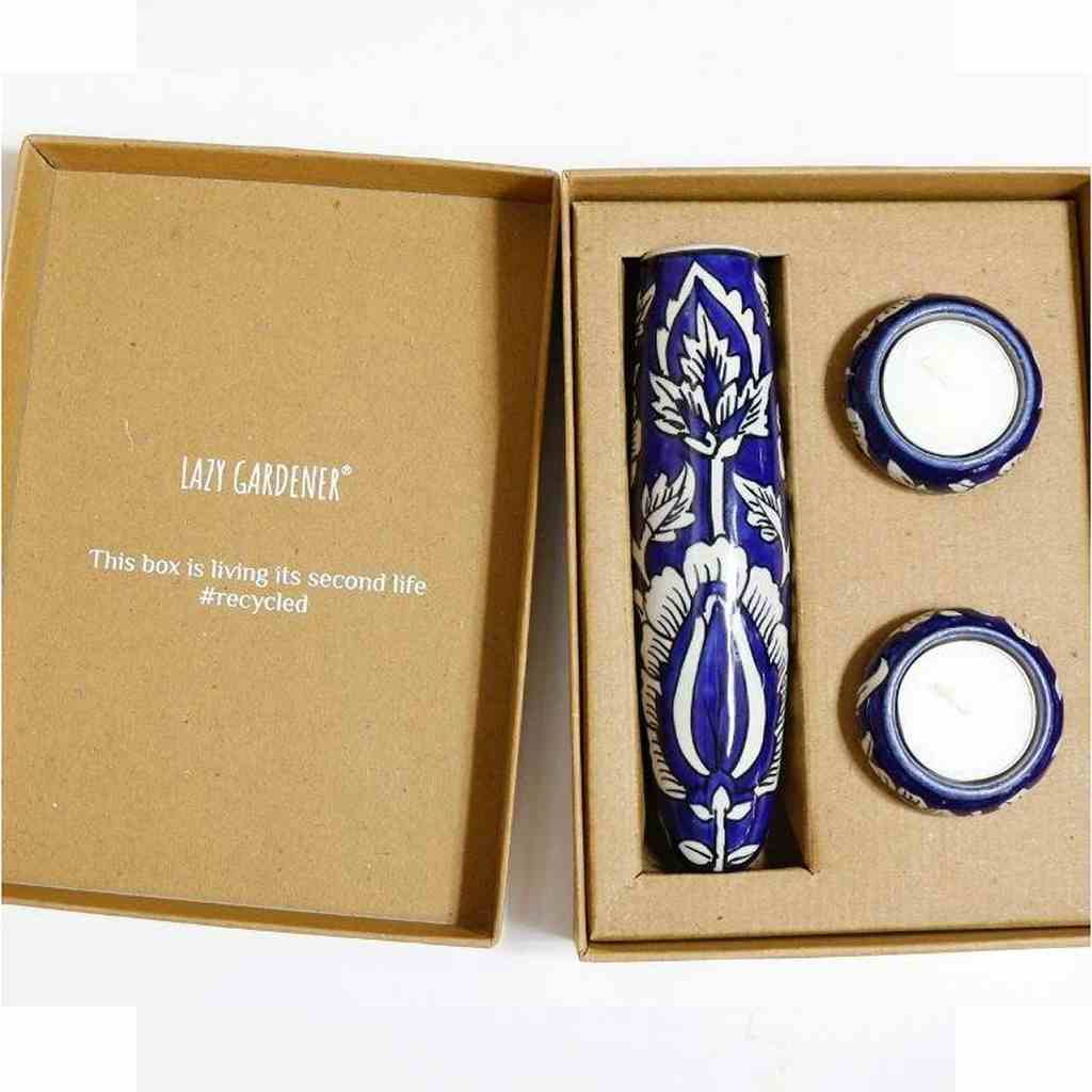 Lazy Gardener Good Gift Box Indigo Mughal