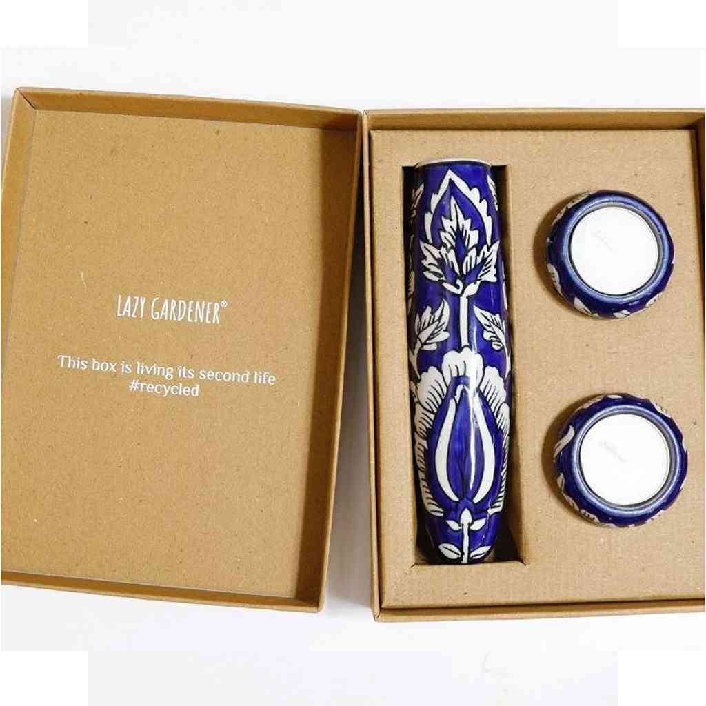 Lazy Gardener Good Gift Box Indigo Mughal