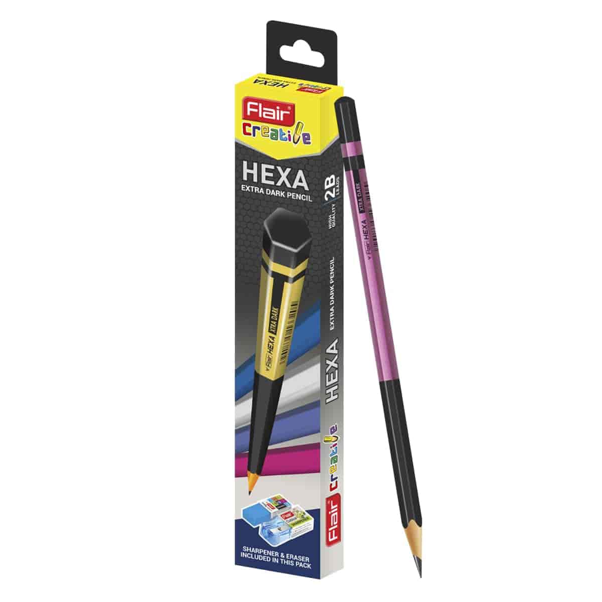 Flair Hexa Pencil Pack Of 10