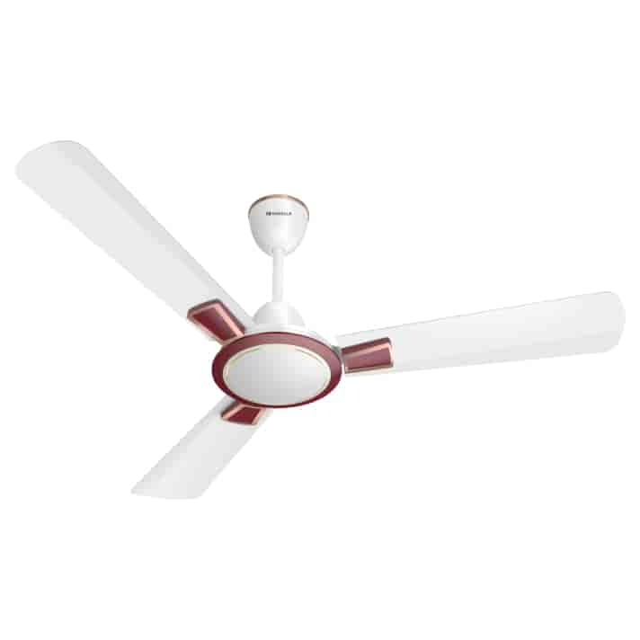 Havells 1200 mm Fan Astura Es White-Maroon