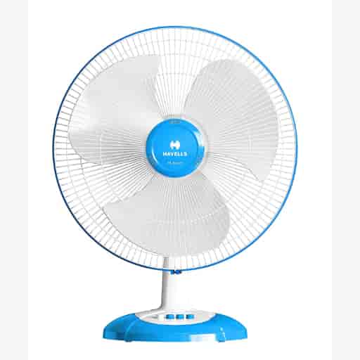 Havells 400 mm Swing Lx High Speed Table Fan (Cool Blue)