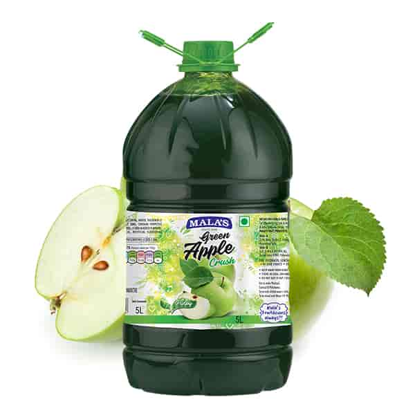 Mala's Green Apple Crush 5 LTR Pet Bottle