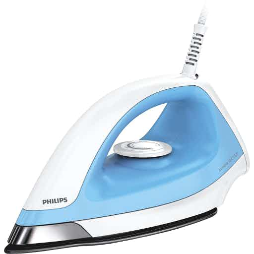 Philips GC157/02 1100 W Dry Irons(White, Blue)