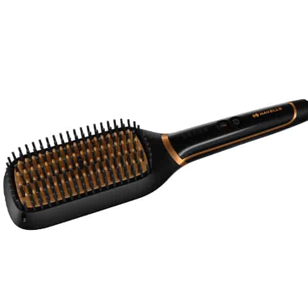 Havells HS4211 Hair Straightening Brush Black