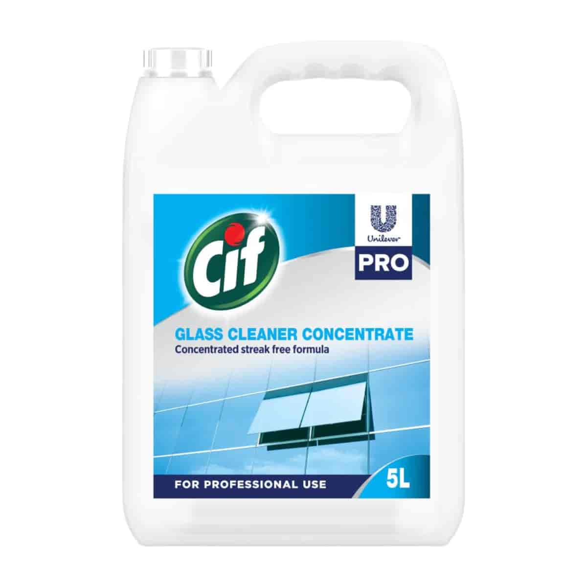 Cif Glass Cleaner Concentrate 5Ltr