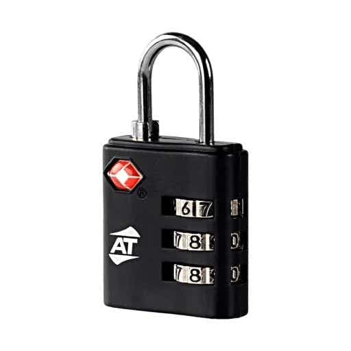 American Tourister Safety Luggage Lock (Black)