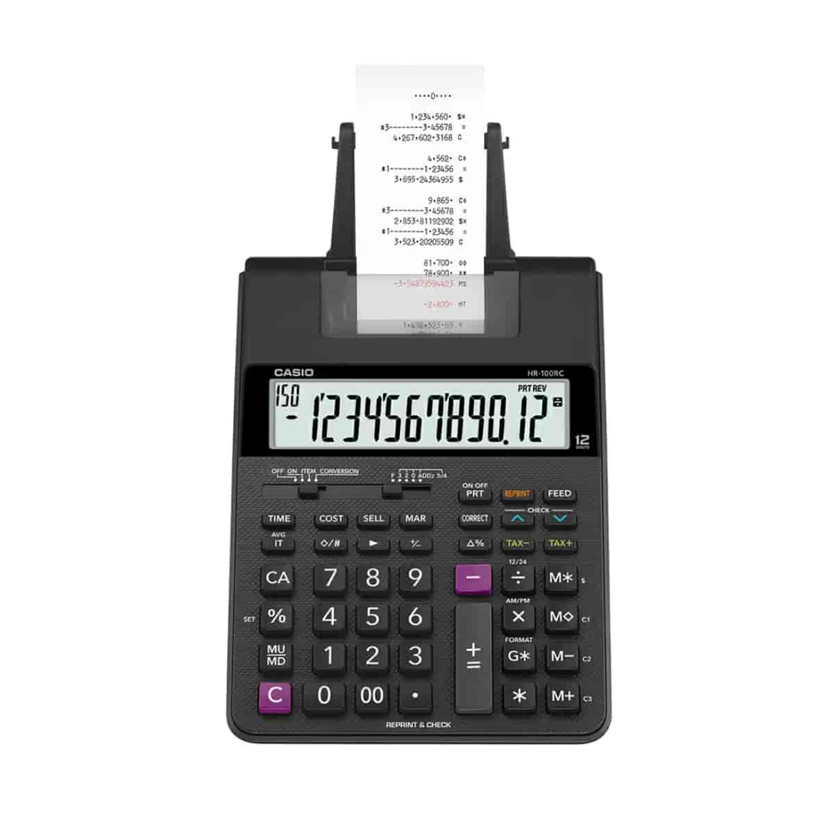 Casio HR-100RC 150 Steps Print & Reprint Calculator