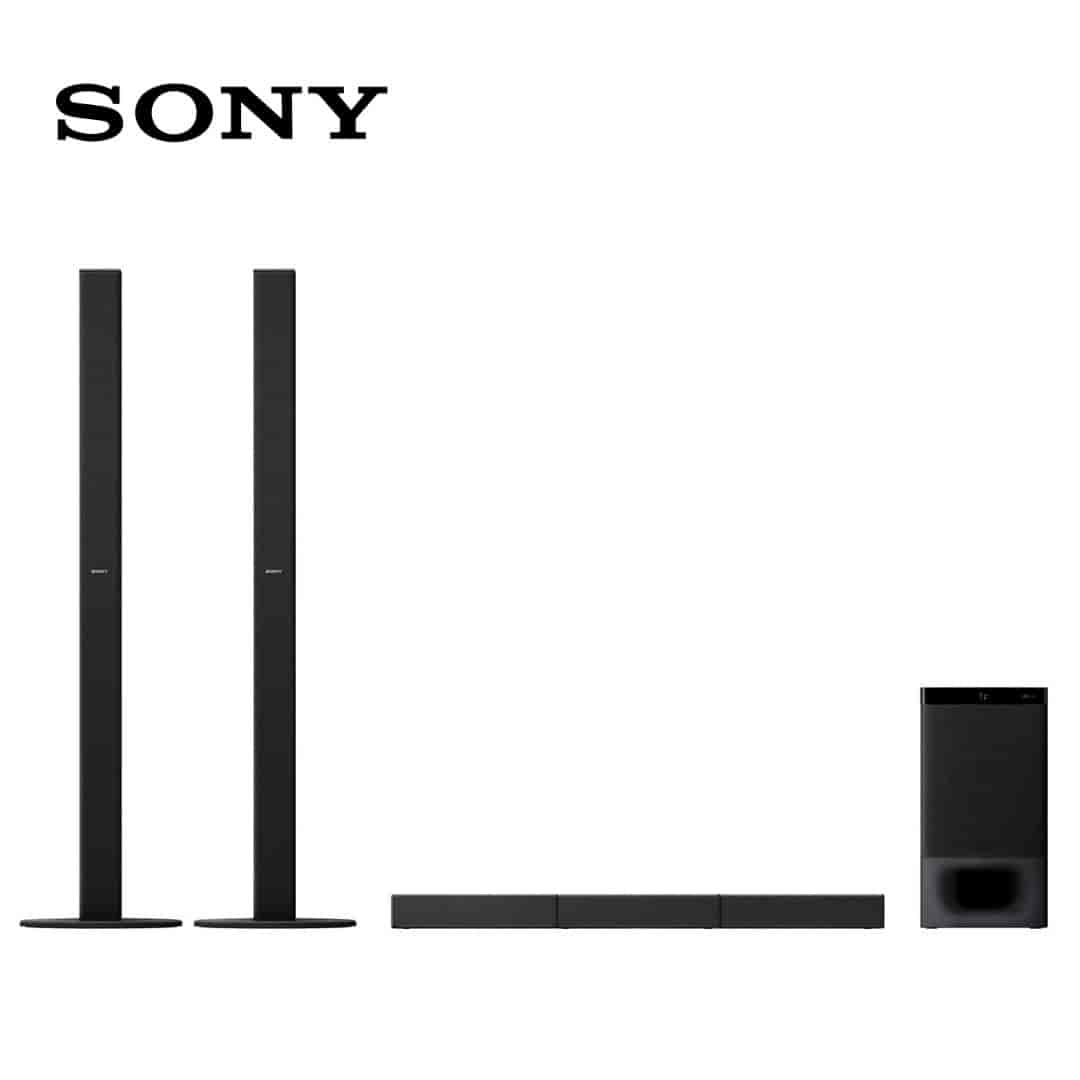 Sony HT-S700RF Real 5.1ch Dolby Audio Soundbar for TV with Tall boy Rear Speakers & Subwoofer, 5.1ch Home Theatre System