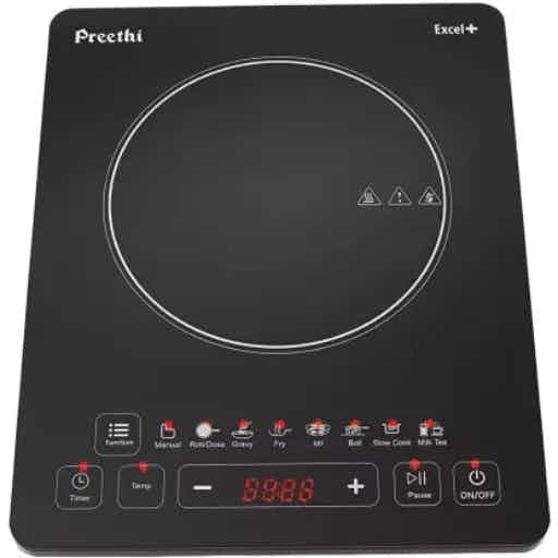 Preethi Indicook Excel Plus IC 117 Induction Cooktop