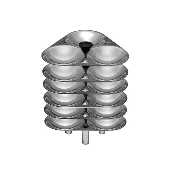 Hawkins Aluminium Idli Stand For 6.5L - 18 Idlis