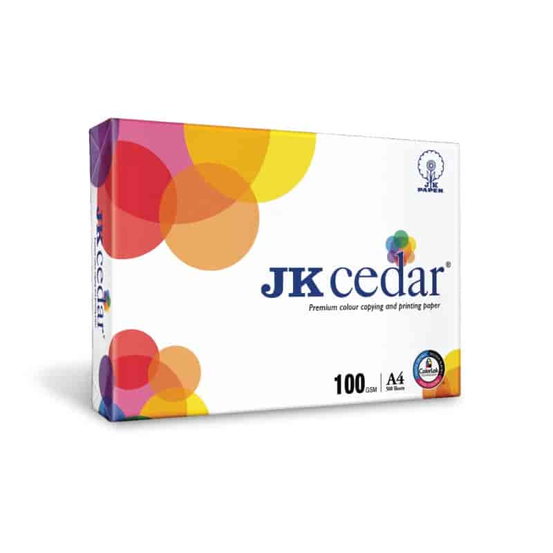 JK Cedar 100 GSM A4 Size Paper