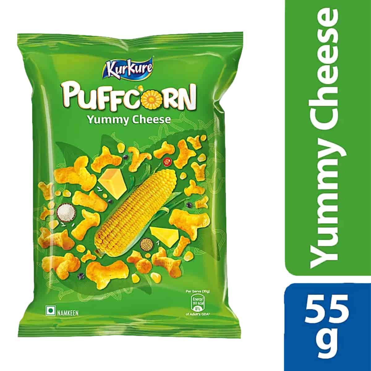 Kurkure Playz Puffcorn yummy cheese 55g