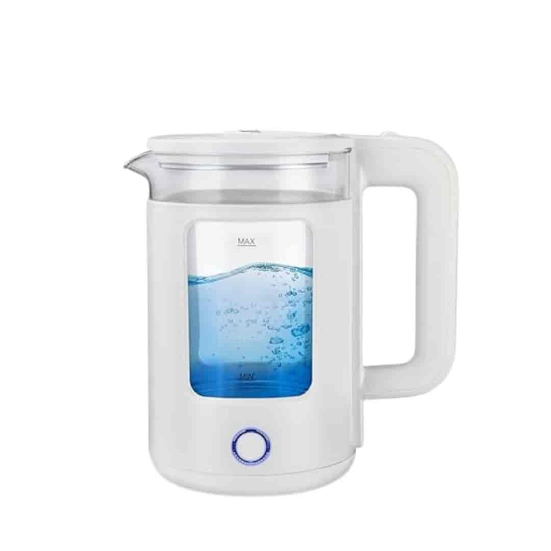 KENT Cool Touch Electric Glass Kettle 1.8 Litre | 1500 W | Borosilicate Glass Body | LED Indicator